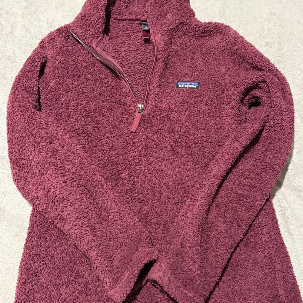 Patagonia Fleece Pullover in Deep Purple